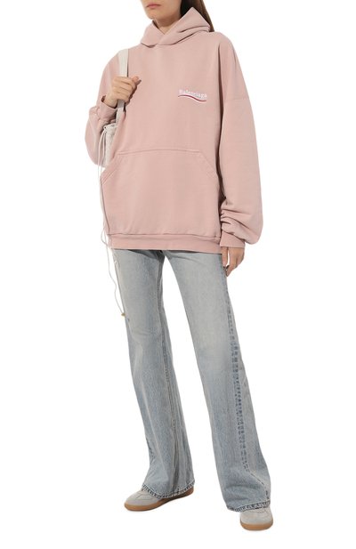 Хлопковое худи BALENCIAGA, арт. 739024/T0VN9, фото 2
