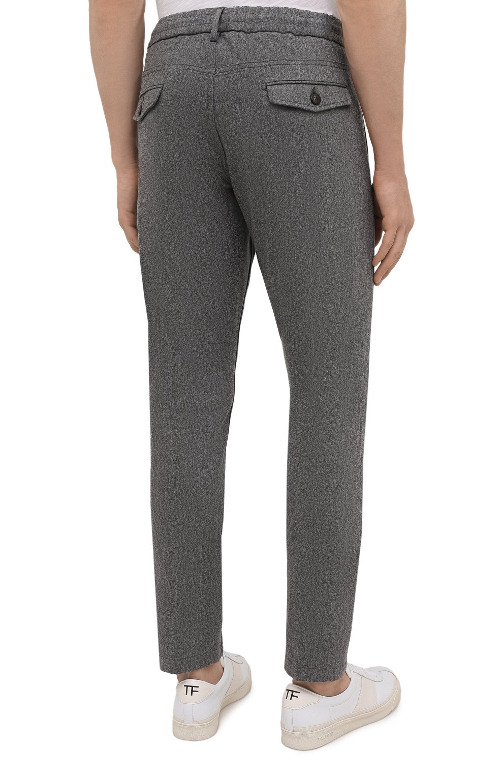 Брюки из шерсти и кашемира ELEVENTY PLATINUM, арт. D75PANB21 TES0D037, фото 4