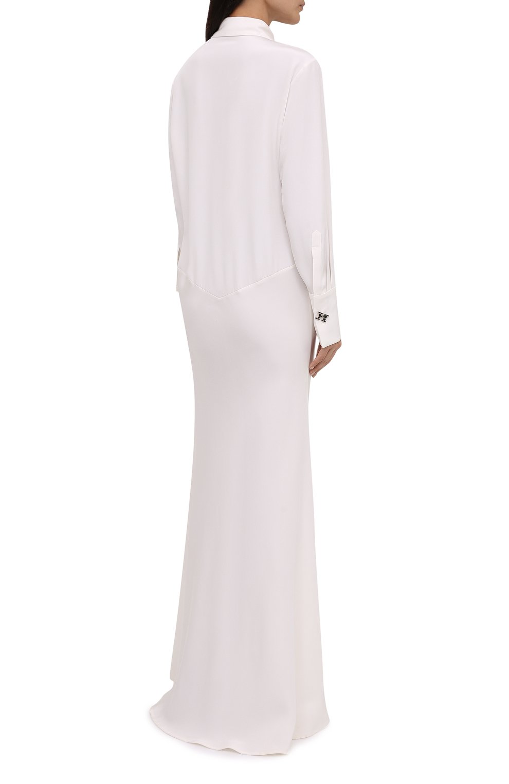 Шелковое платье KITON, арт. D52328K09S67, фото 4