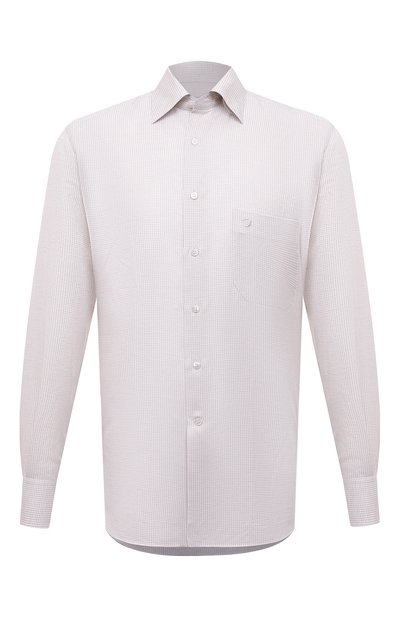 Мужская рубашка из хлопка и льна STEFANO RICCI, арт. MC006892/R2561