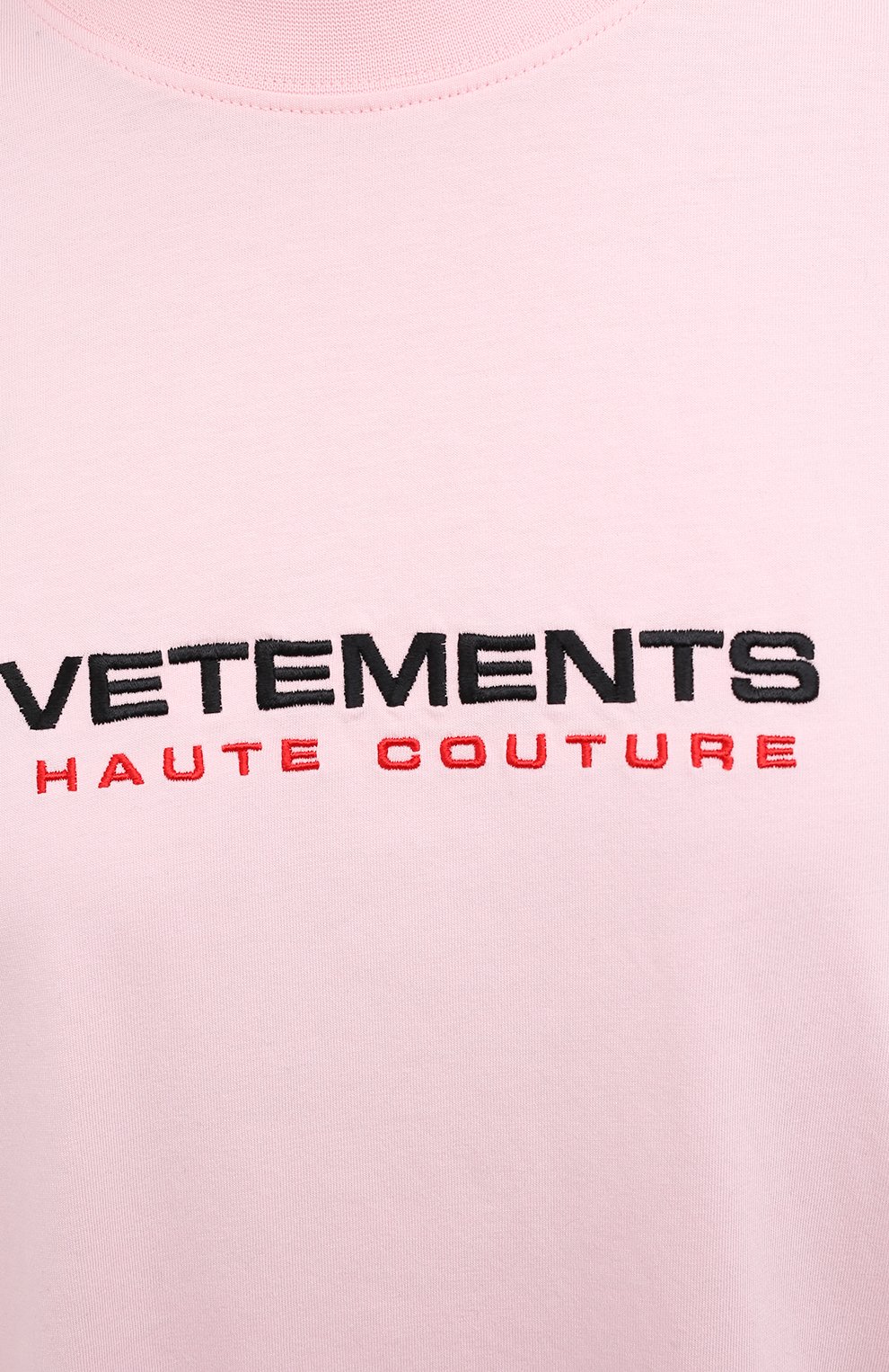 Хлопковая футболка VETEMENTS, арт. UE51TR470P 1610/W, фото 5