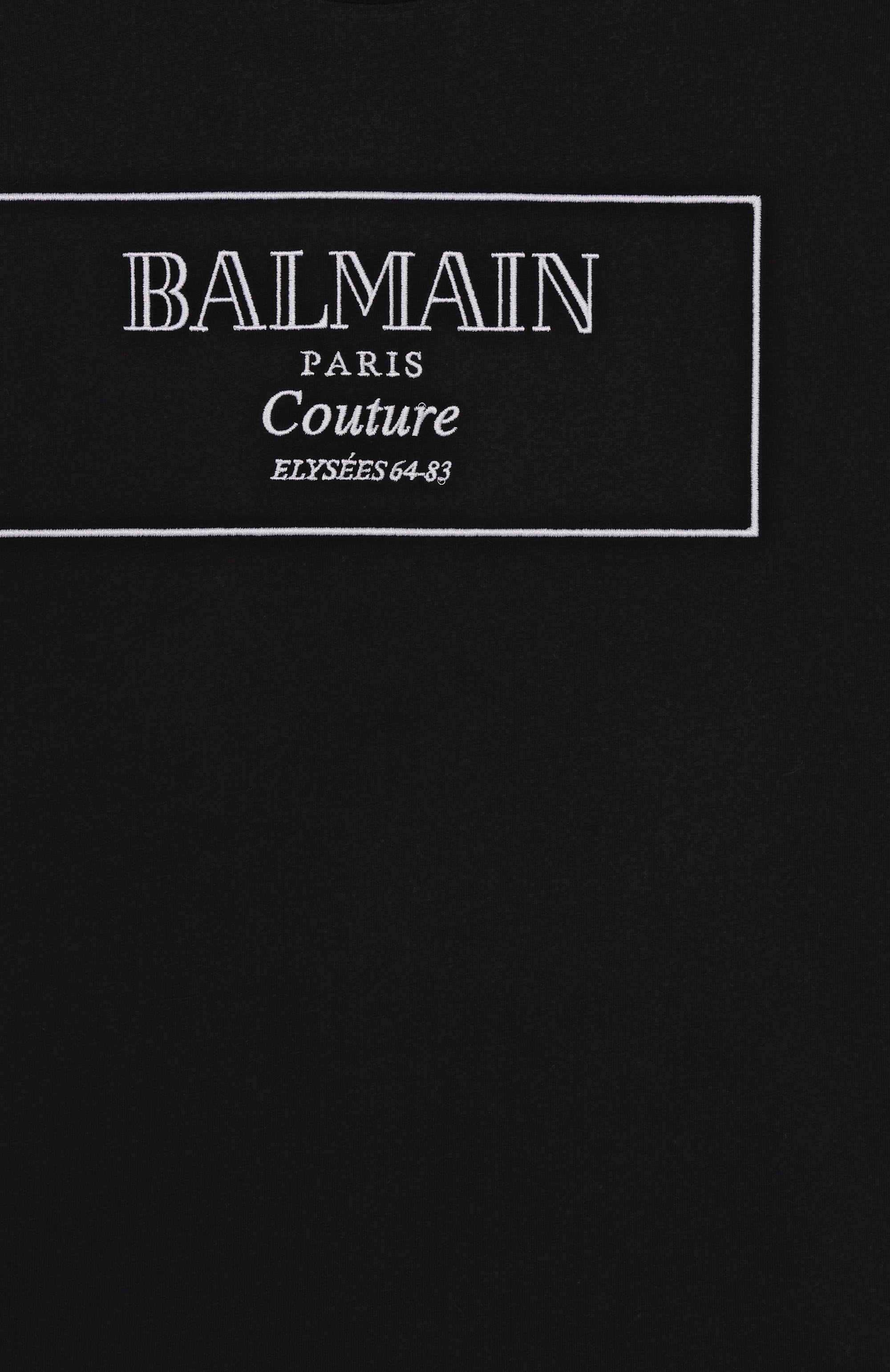 Хлопковая футболка BALMAIN, арт. BX8P51, фото 3