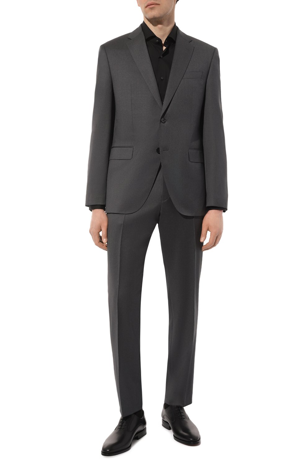 Шерстяные брюки BOSS, арт. 50469174, фото 2