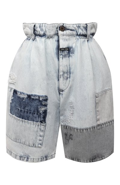 Женские джинсовые шорты MIU MIU, арт. GWP366-1S94-F0013