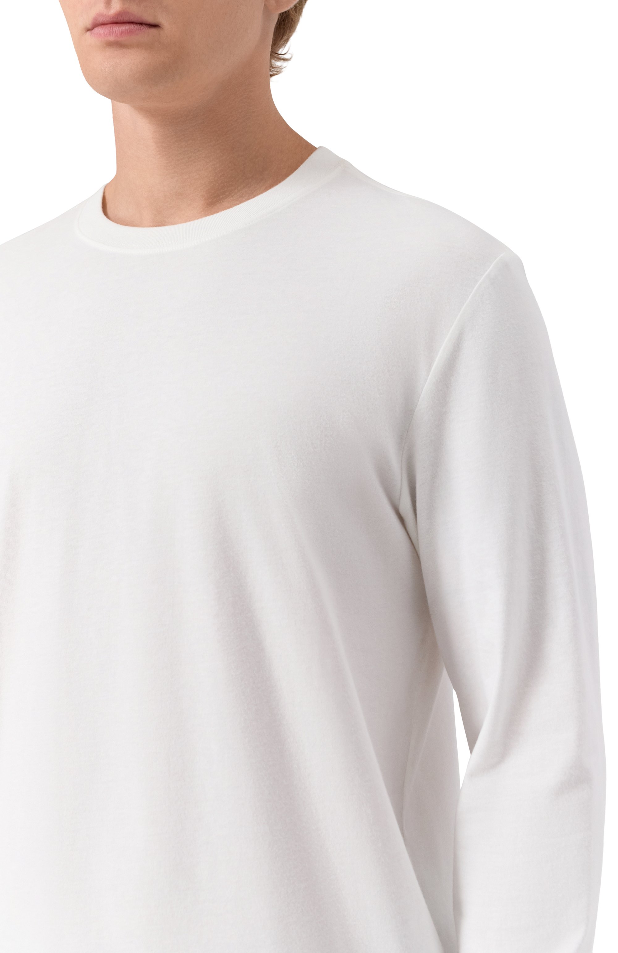 Хлопковый лонгслив 12 STOREEZ, арт. 131080, фото 5