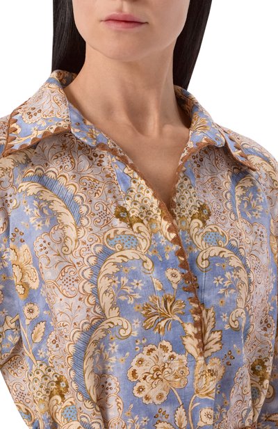 Льняное платье ZIMMERMANN, арт. 5809DRS263, фото 4