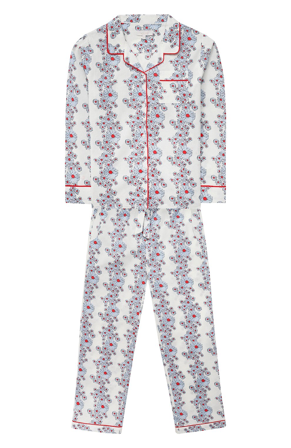 Хлопковая пижама LITTLE YOLKE, арт. SS21-12C-BL-CP/1-8Y, фото 1