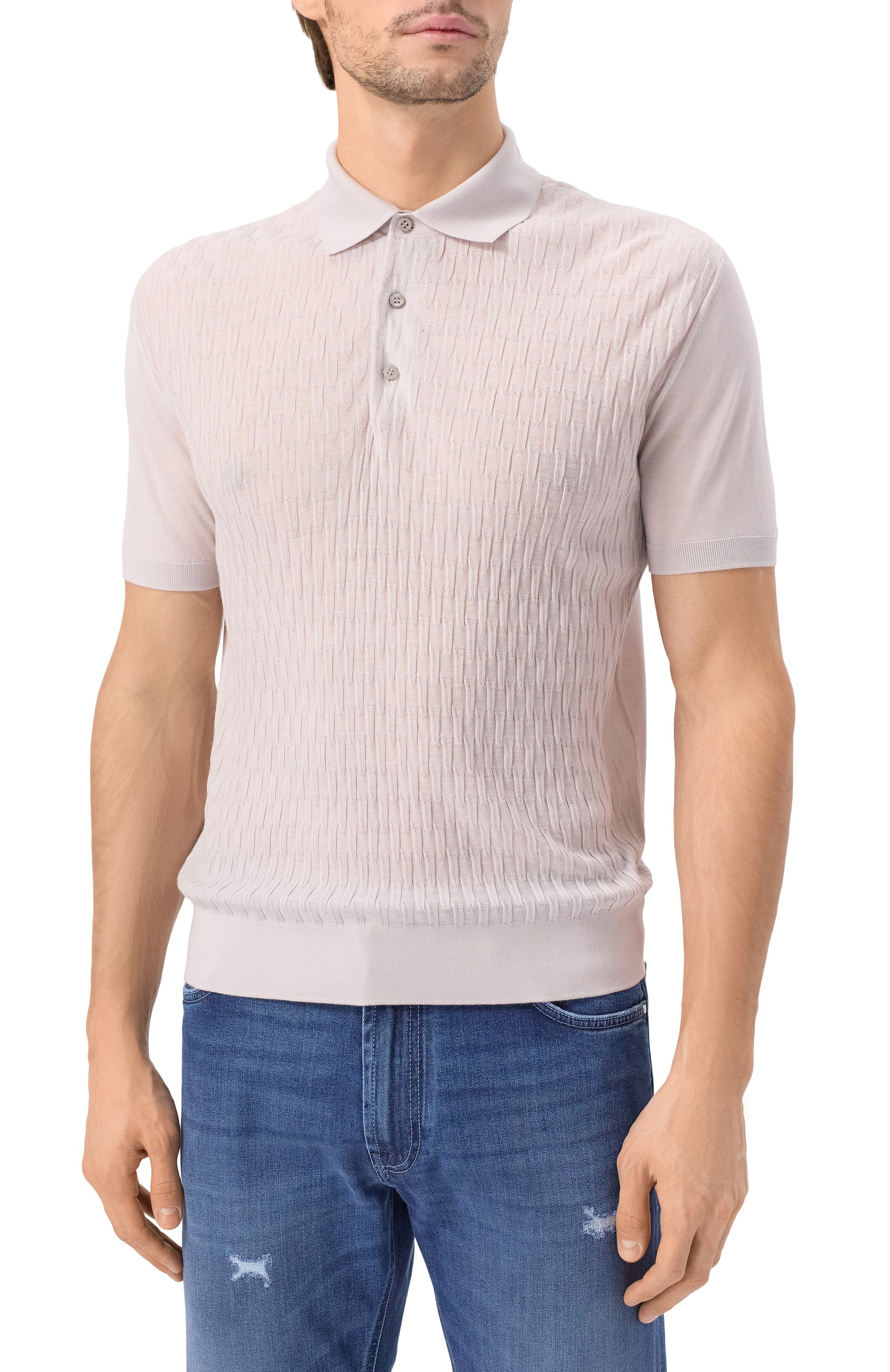 Кашемировое поло STEFANO RICCI, арт. W505011P13/W25104, фото 3