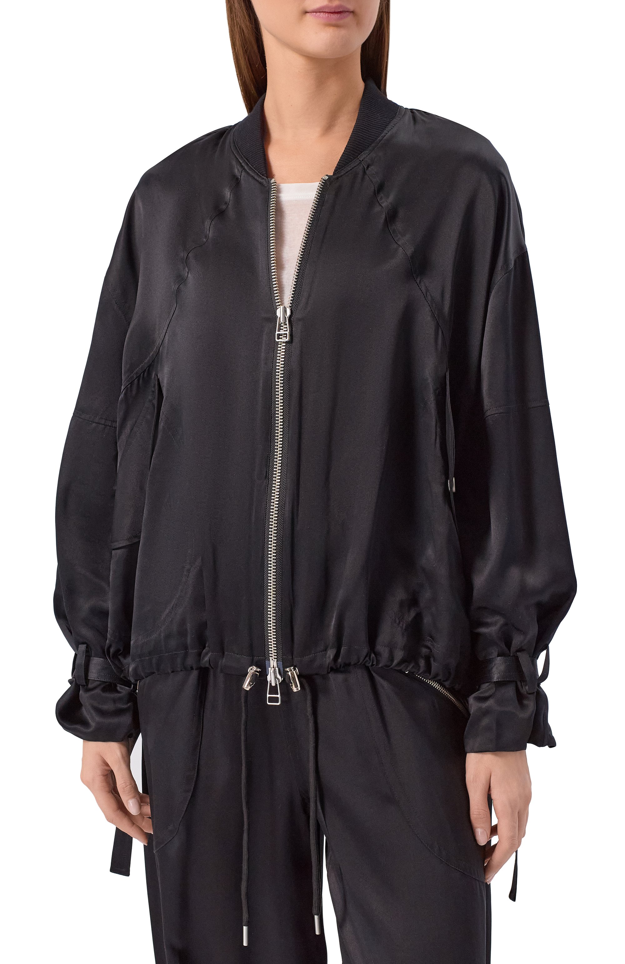 Шелковый бомбер CO, арт. 6801NLSC-PS26, фото 3