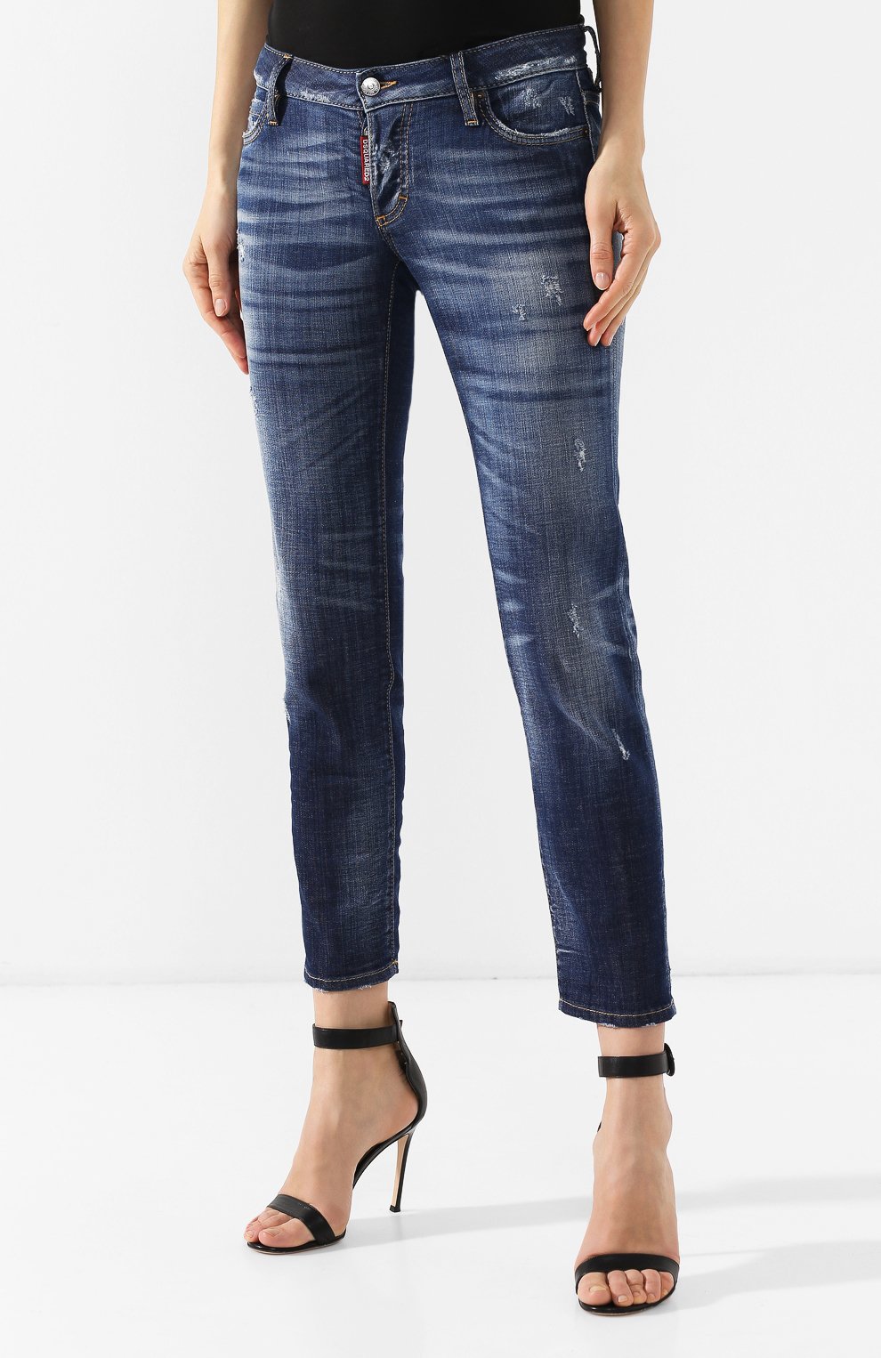 Джинсы с потертостями DSQUARED2, арт. S72LB0194/S30342, фото 3