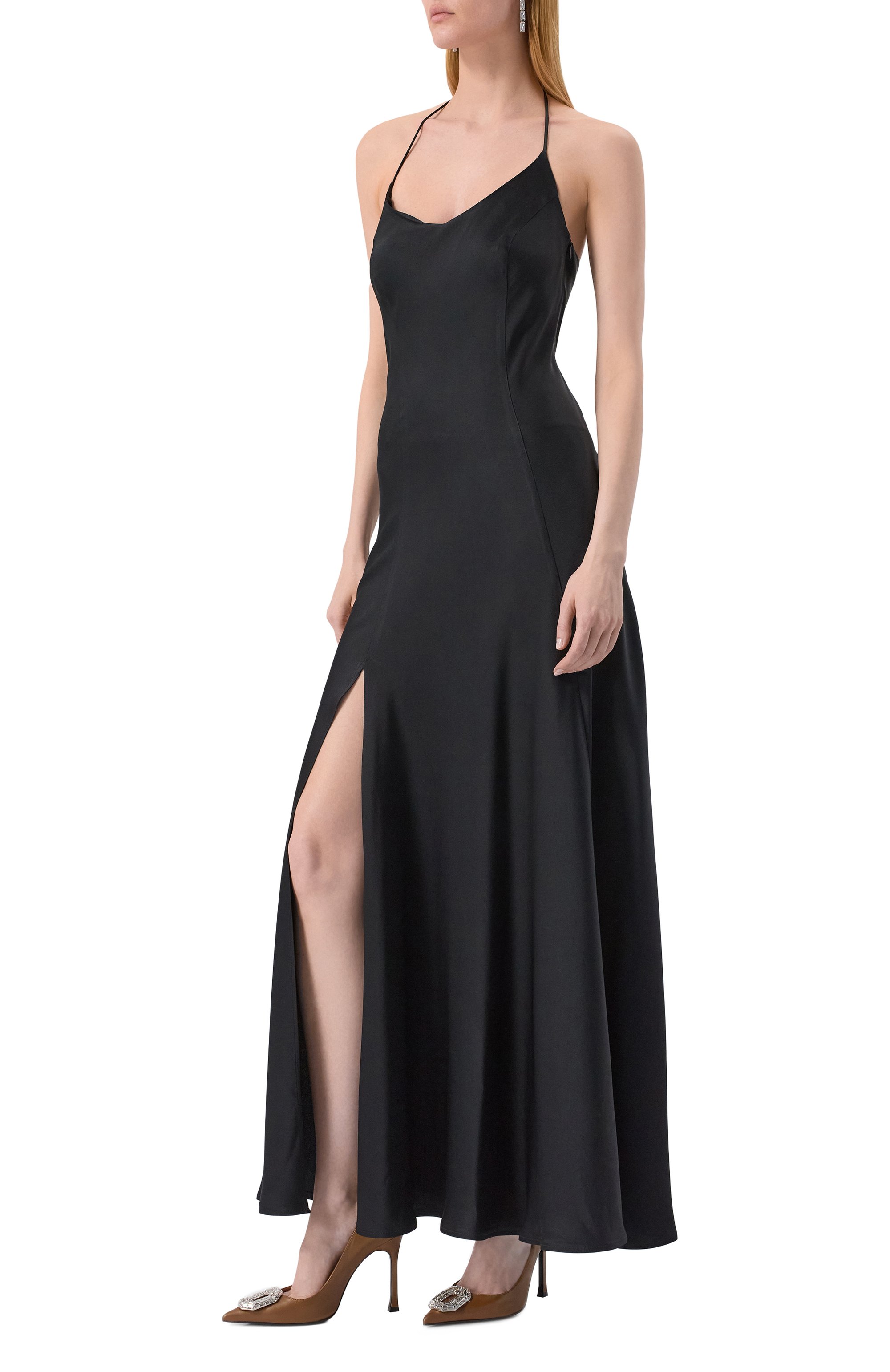 Кожаные туфли camelia 105 AMINA MUADDI, арт. CAMELIA PUMP 105/PEARLY NAPPA, фото 2