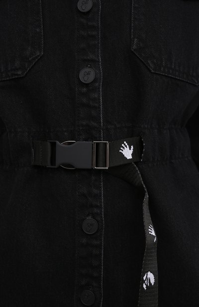 Джинсовое платье OFF-WHITE, арт. 0WYM004E20DEN0011055, фото 5