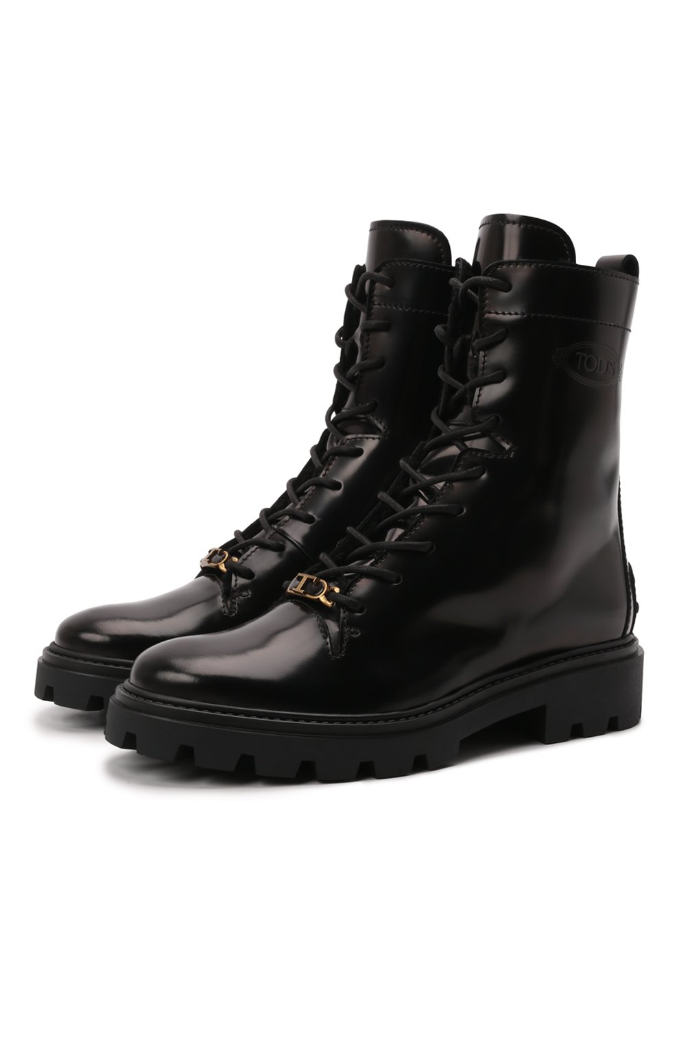 Кожаные ботинки TOD’S, арт. XXW08J0EY51AKT, фото 1
