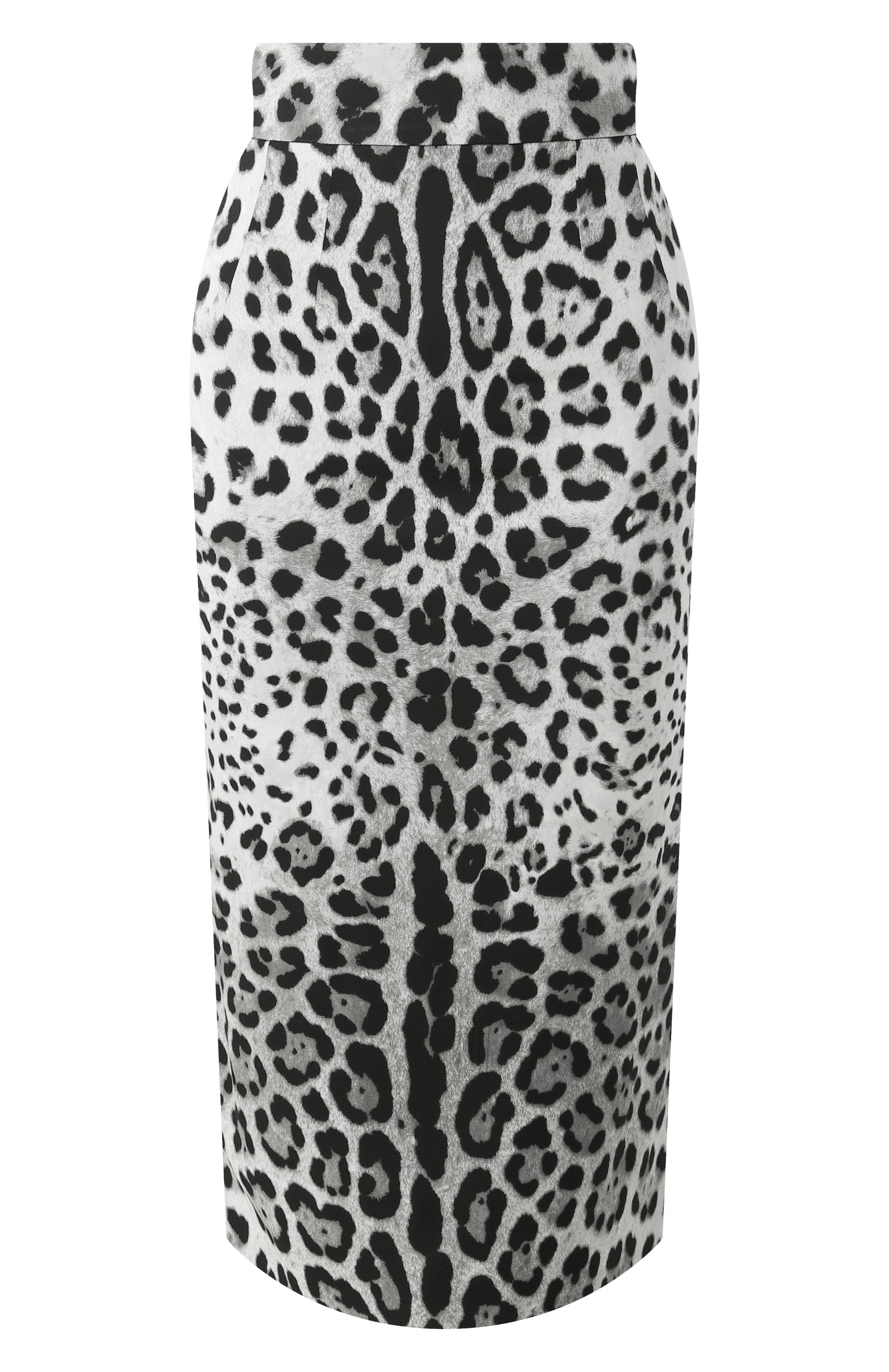 Шелковая юбка DOLCE & GABBANA леопардового цвета по цене 171000 руб., арт. F4B6UT/FSADD, фото 1 Шелковая юбка DOLCE & GABBANA, арт. F4B6UT/FSADD, фото 1