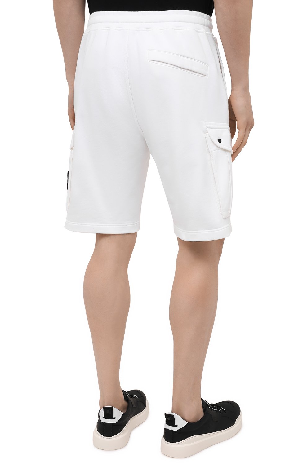 Хлопковые шорты STONE ISLAND, арт. 741565651, фото 4