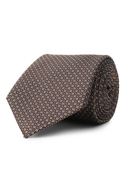 Мужской шелковый галстук CANALI, арт. 18/HJ04205