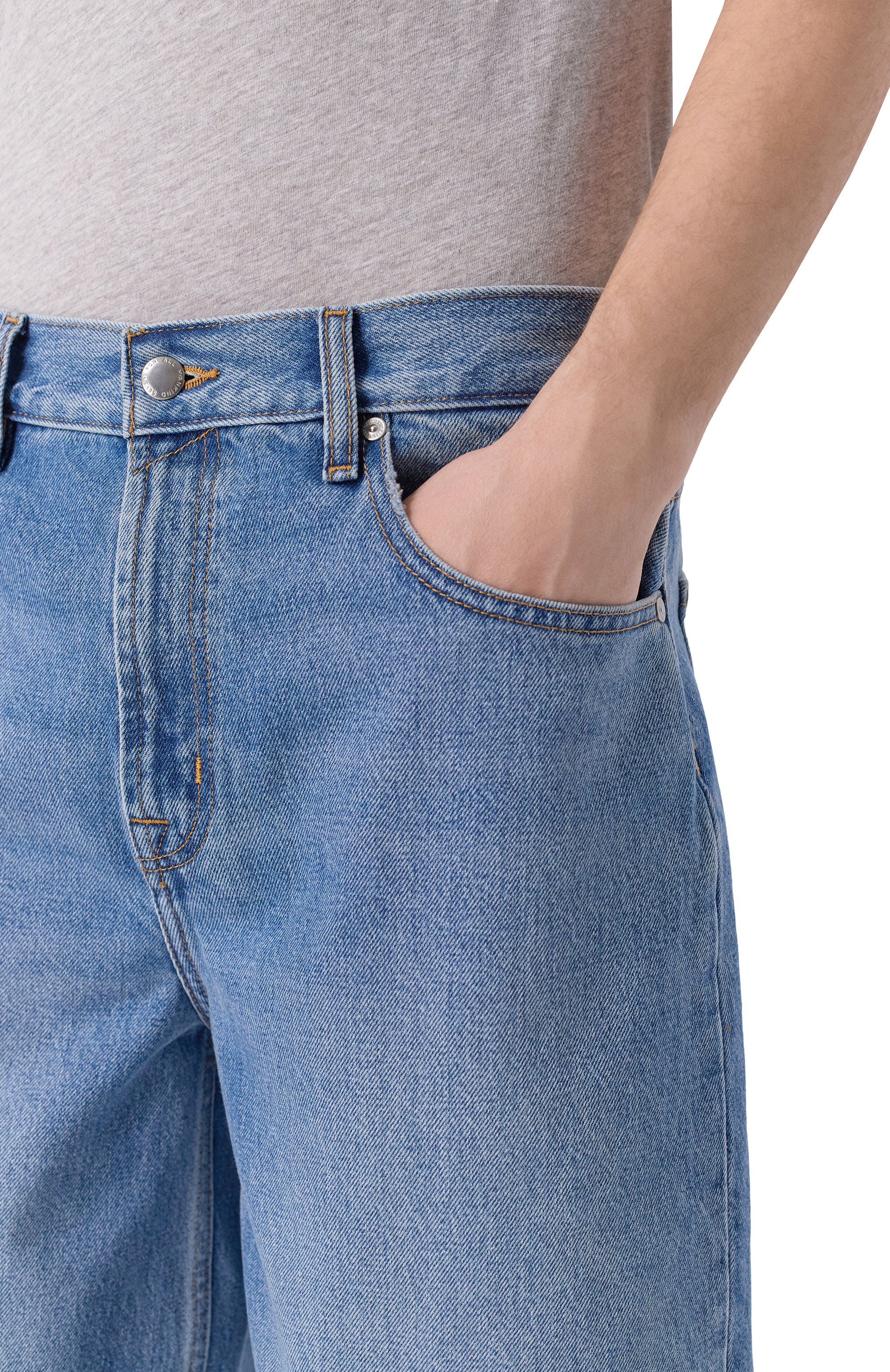 Джинсовые шорты 7 FOR ALL MANKIND, арт. 7TI00E35-1DS, фото 5