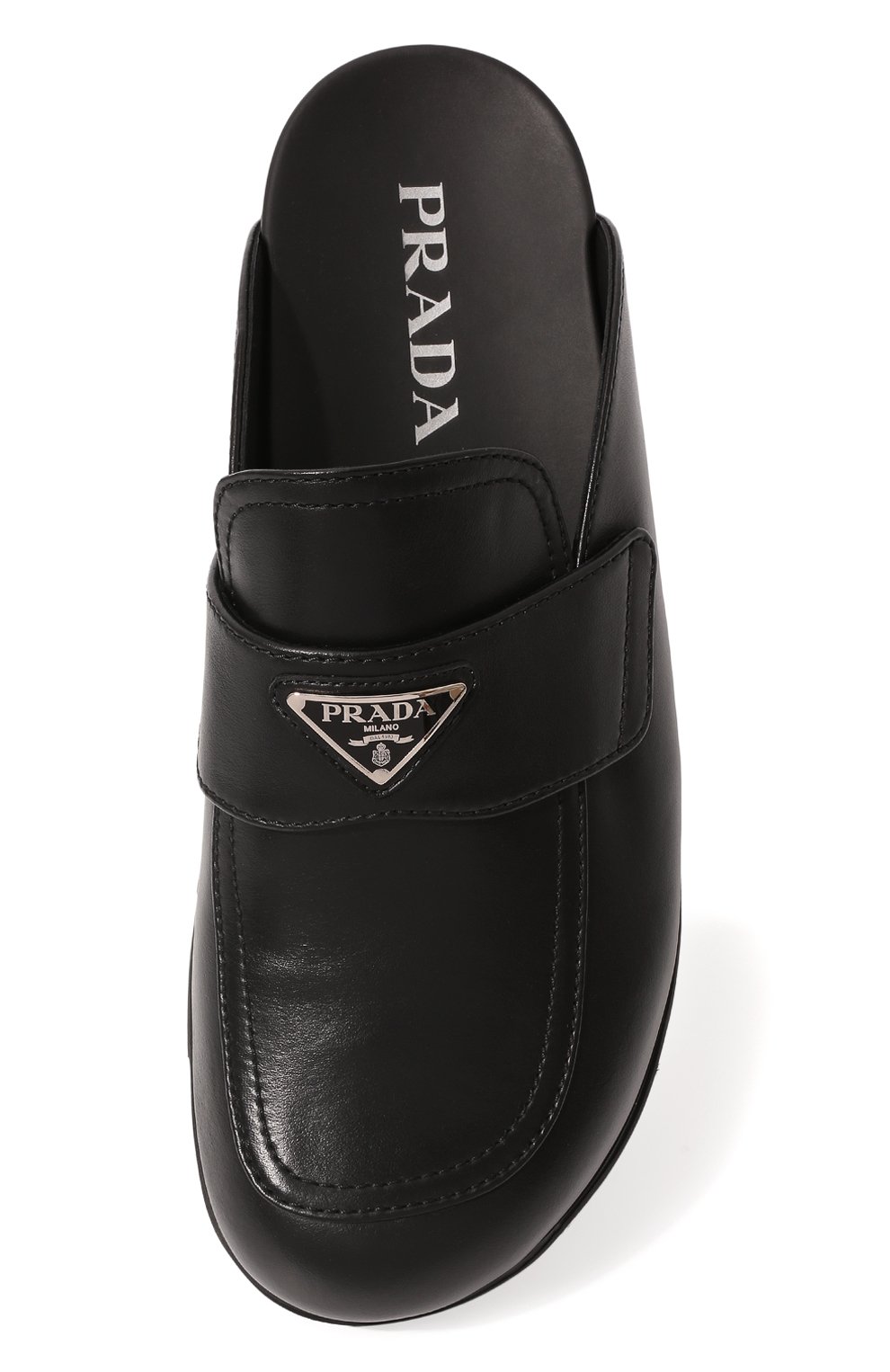 Кожаные сабо PRADA, арт. 2S2956-8NQ-F0002-G000, фото 6