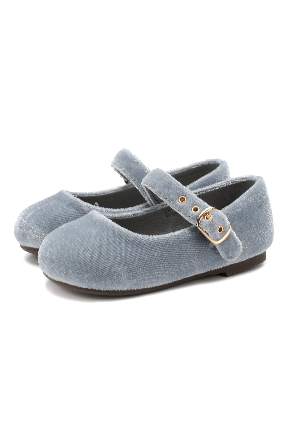 Балетки с ремешком AGE OF INNOCENCE, арт. EVA VELVET/000126/20-26, фото 1