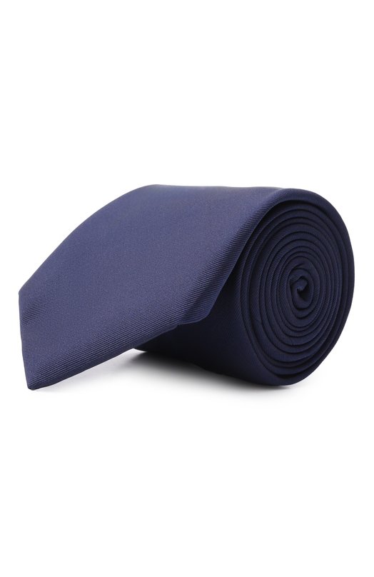 Шелковый галстук Corneliani 27U302/2720300 Синий 27U302/2720300