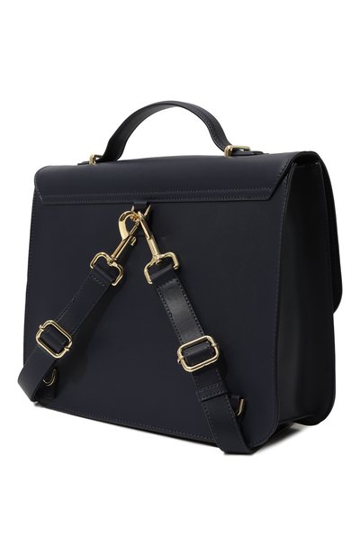 Портфель MONNALISA темно-синего цвета по цене 26520 руб., арт. 18B000, фото 2 Портфель MONNALISA, арт. 18B000, фото 2