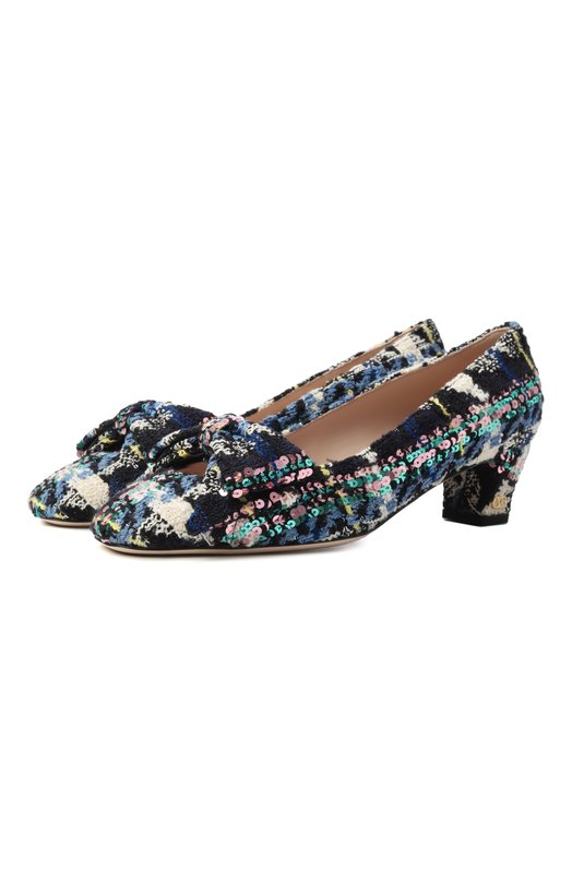 Текстильные туфли Bowow 45 Valentino 7W2S0LB5/LBQ Разноцветный 7W2S0LB5/LBQ