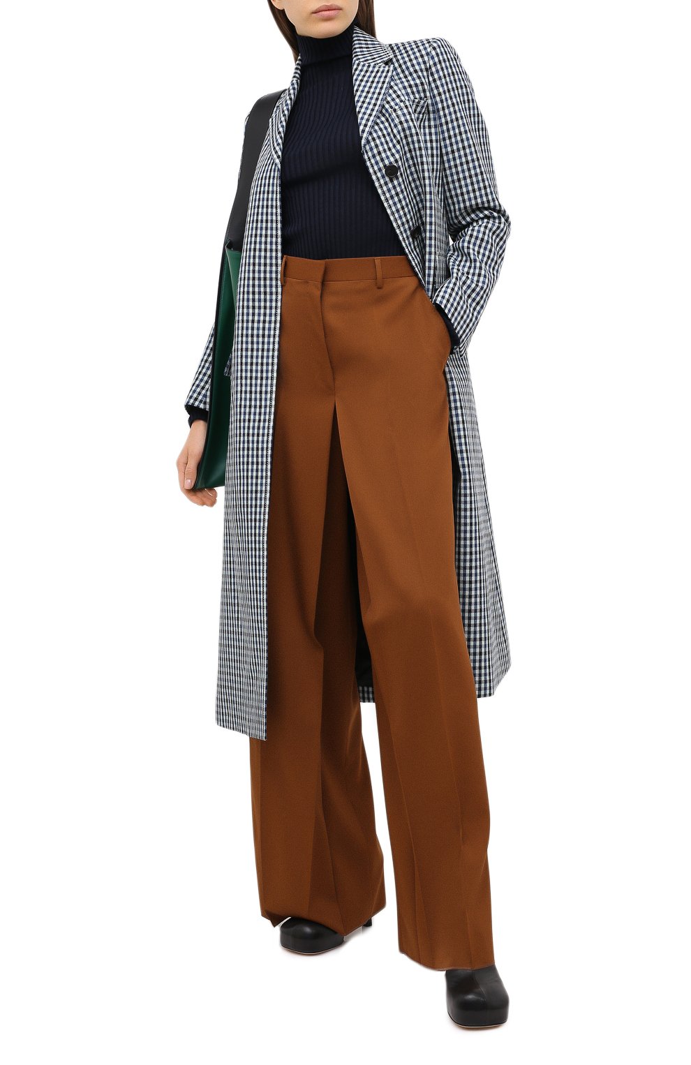 Водолазка из шерсти и шелка JIL SANDER, арт. JPPR754509-WRY21078, фото 2