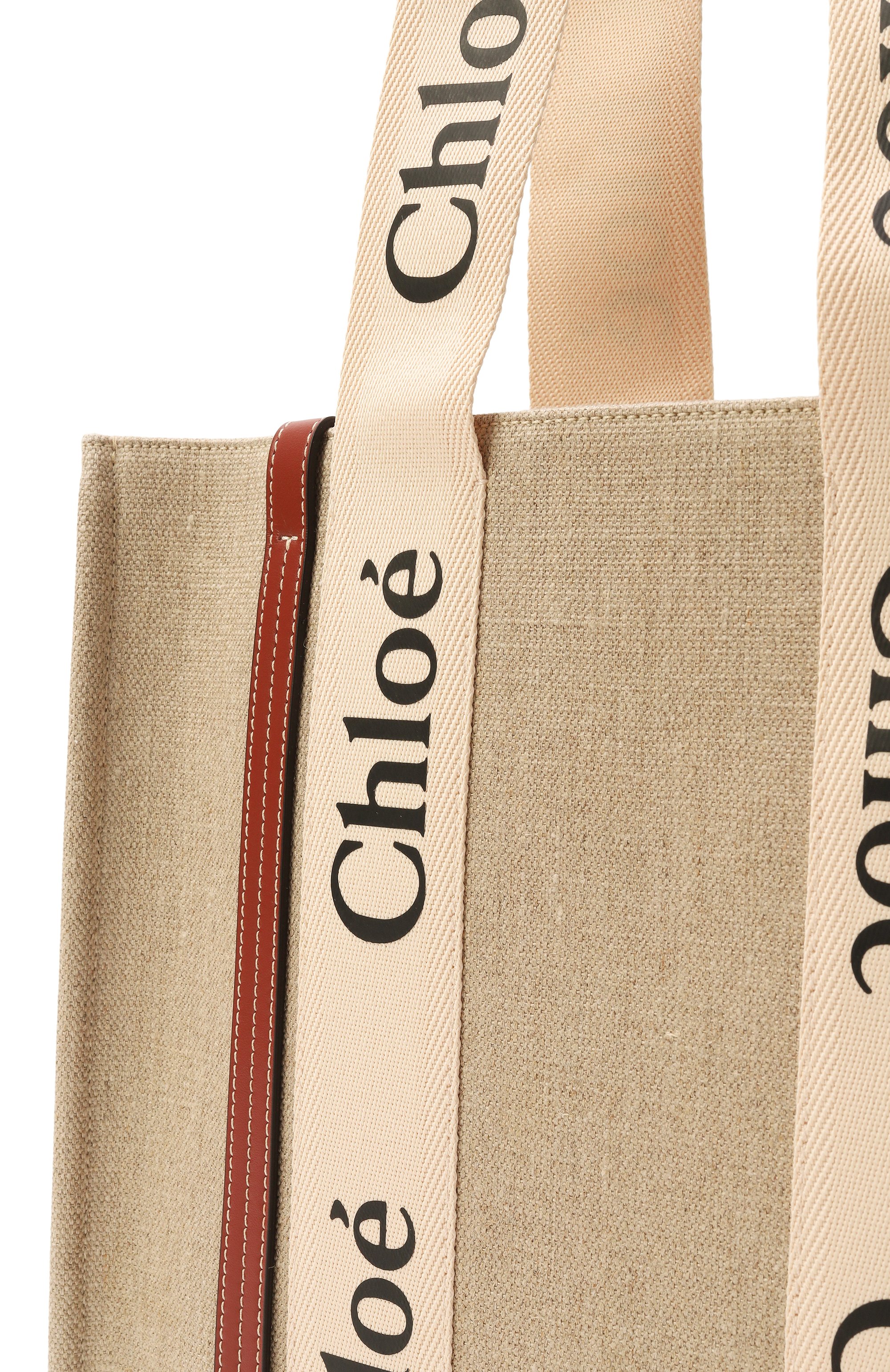 Сумка-тоут woody CHLOÉ, арт. CHC22AS383I26, фото 3