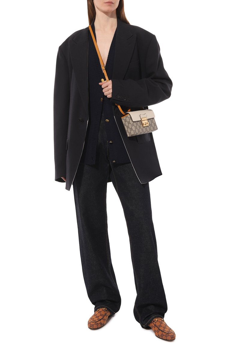 Женские сабо gg princetown GUCCI оранжевого цвета, арт. 475094 9SF10 | Фото 2 (Каблук высота: Низкий; Подошва: Плоская; Материал внутренний: Натуральная кожа; Нос: Не проставлено; Каблук тип: Устойчивый; Материал внешний: Натуральная кожа)