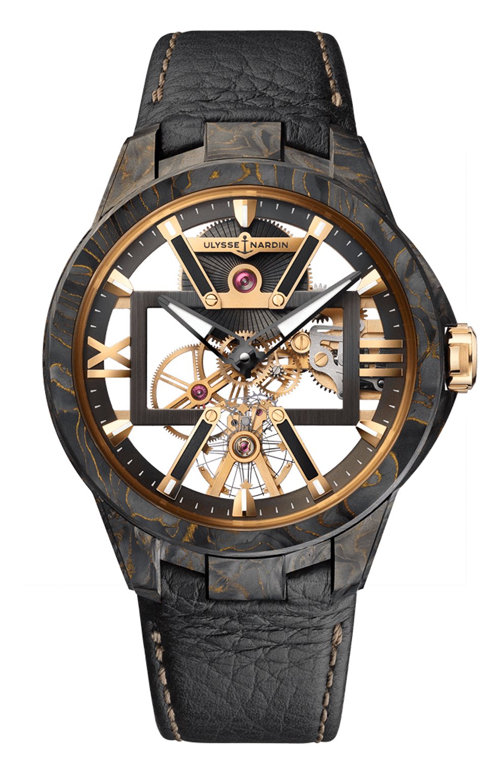 Часы executive skeleton x ULYSSE NARDIN, арт. 3715-260/CARB, фото 1