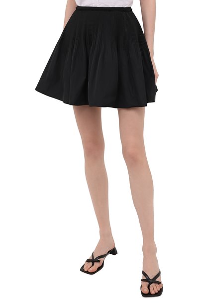 Юбка REDVALENTINO черного цвета по цене 26200 руб., арт. VR0RAG05/1FP, фото 3 Юбка REDVALENTINO, арт. VR0RAG05/1FP, фото 3