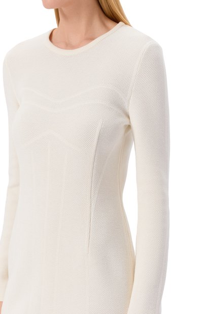 Платье из шерсти и вискозы AND THE BRAND, арт. W26-D050-1202-101, фото 4