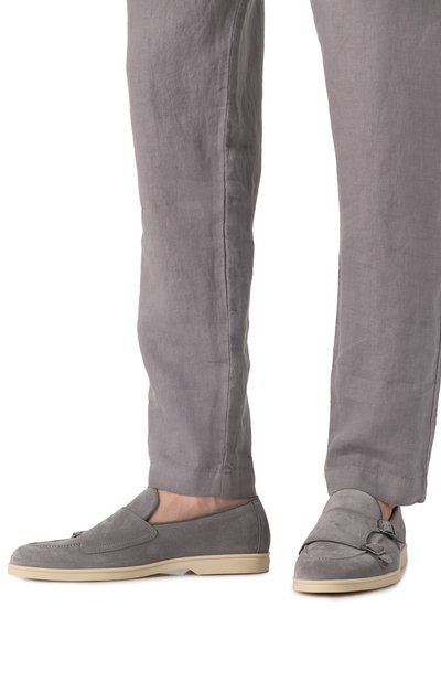 Замшевые лоферы DOUCAL'S, арт. DU3414NWMAUY009G, фото 3