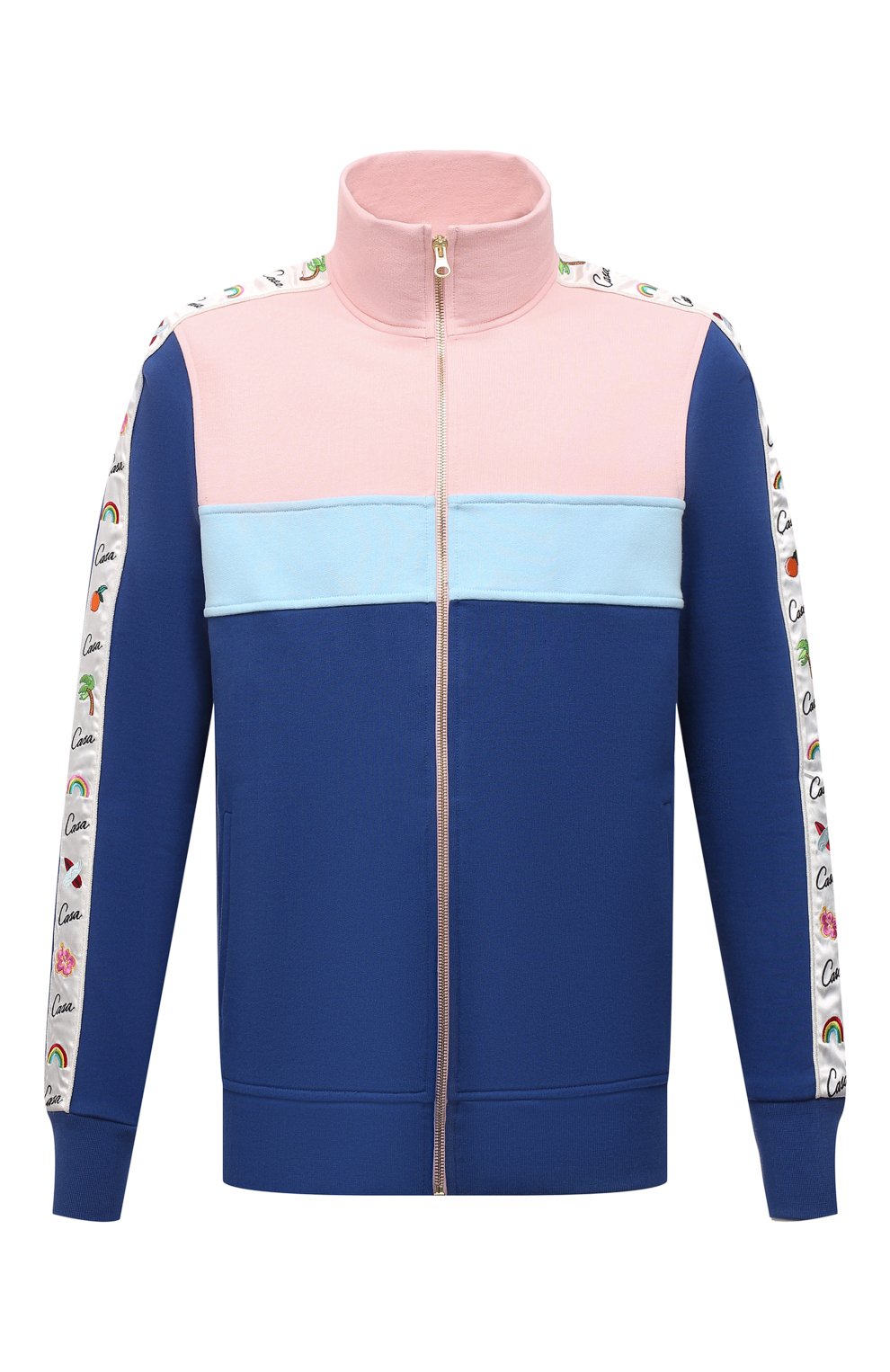 Хлопковая толстовка CASABLANCA, арт. MS21-JTP-013 NAVY, фото 1