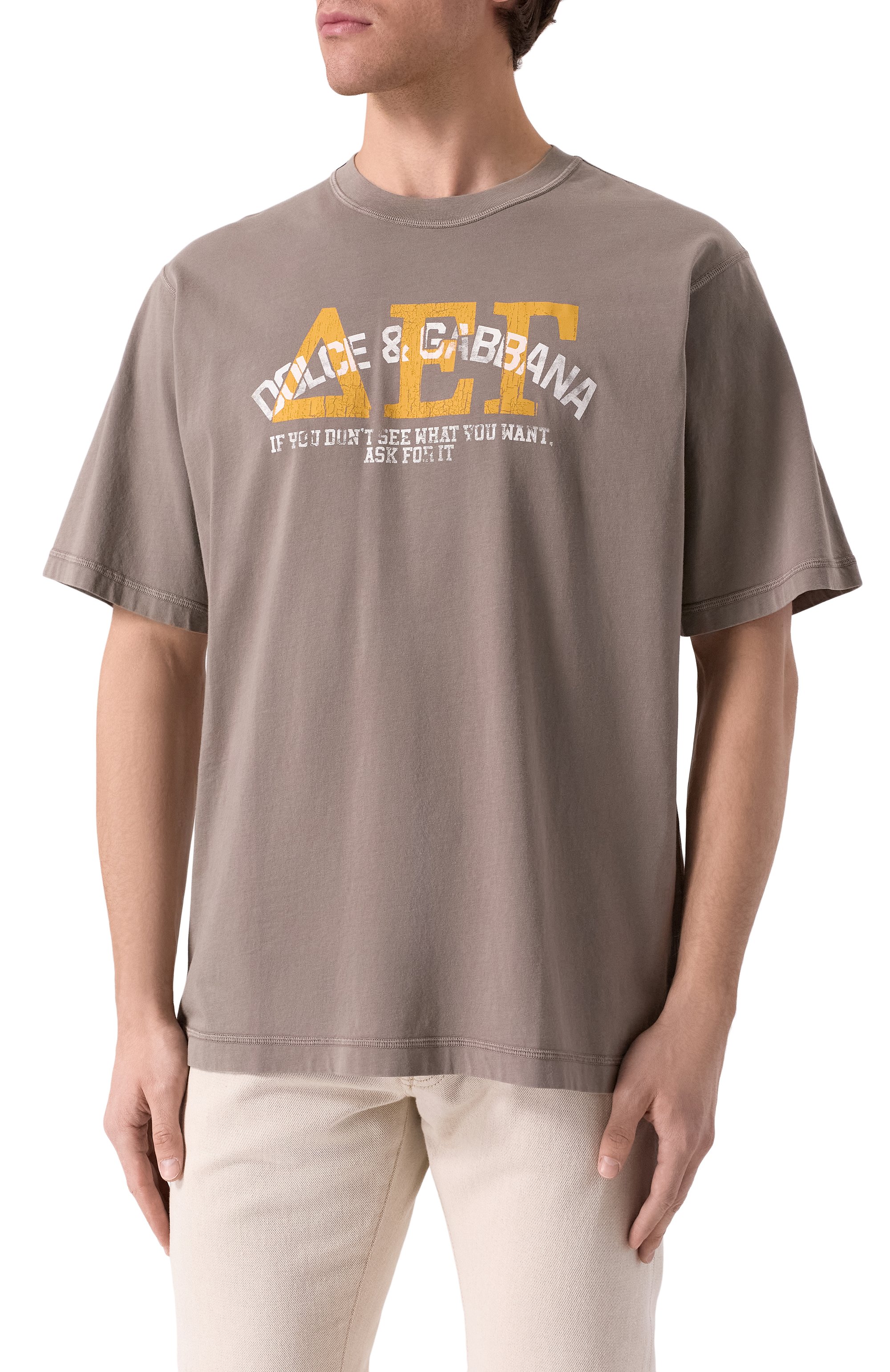 Хлопковая футболка DOLCE & GABBANA, арт. G8PN9T/G7NSS, фото 3