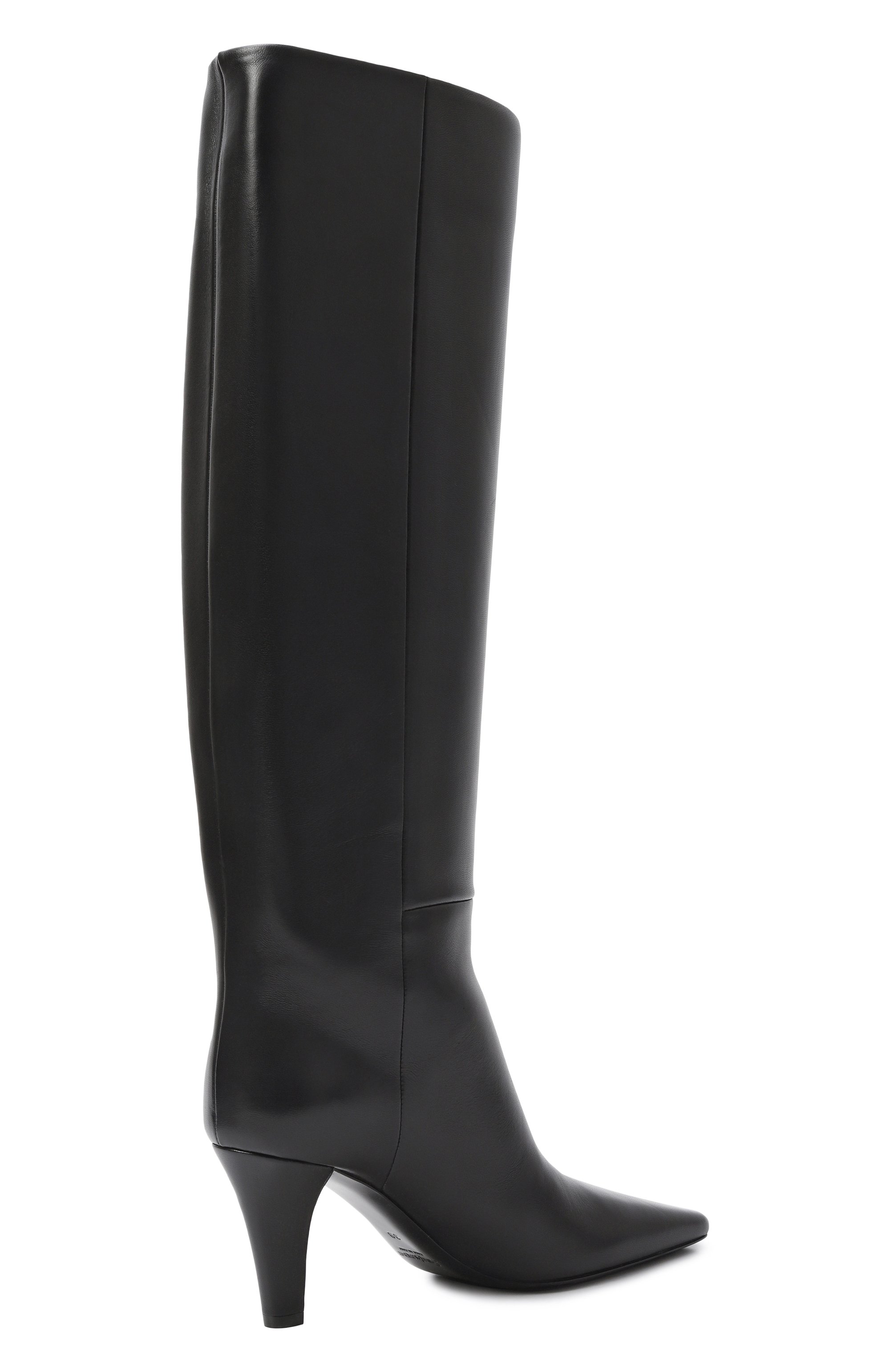 Кожаные сапоги jill 75 SAINT LAURENT, арт. 839749/AAE6W, фото 5