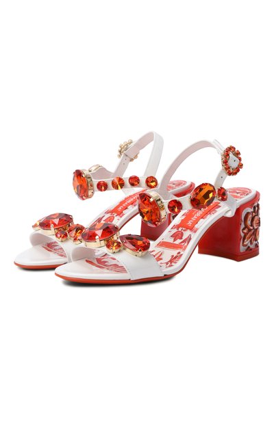 Кожаные босоножки keira 60 DOLCE & GABBANA, арт. CR1733/AT848, фото 1