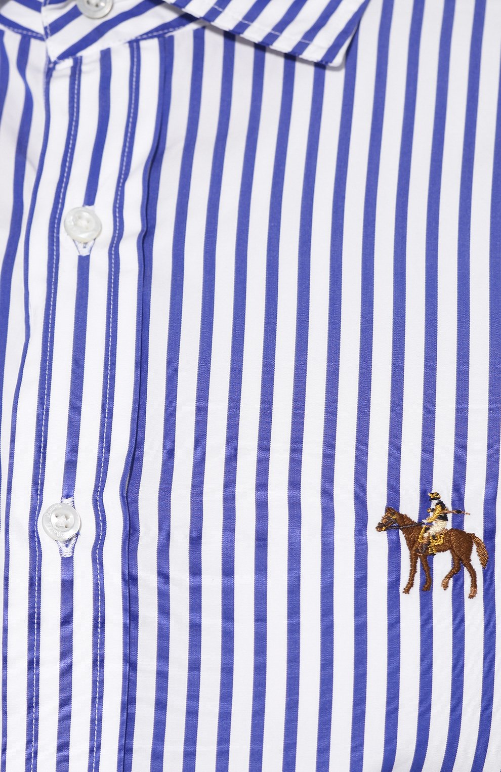 Хлопковая сорочка с воротником кент RALPH LAUREN, арт. 790730897, фото 5