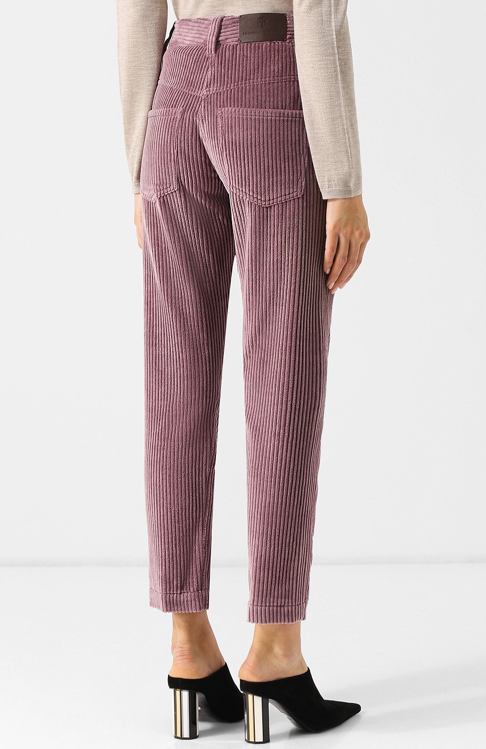 Вельветовые брюки BRUNELLO CUCINELLI, арт. MA107P6846, фото 4