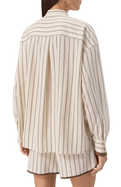 Рубашка из вискозы BRUNELLO CUCINELLI, арт. MH769RD626, фото 4