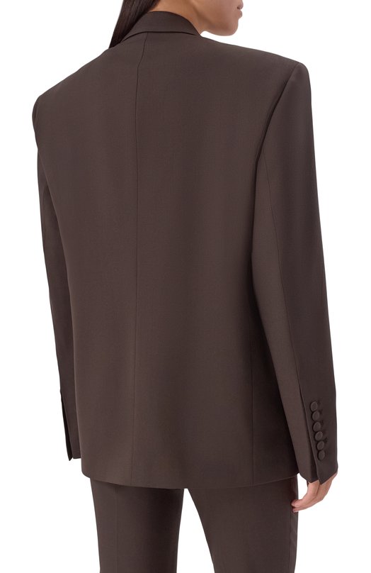 Шерстяной жакет Jacob Lee WWB2060AW25-0VER Коричневый  WWB2060AW25-0VER Фото 4
