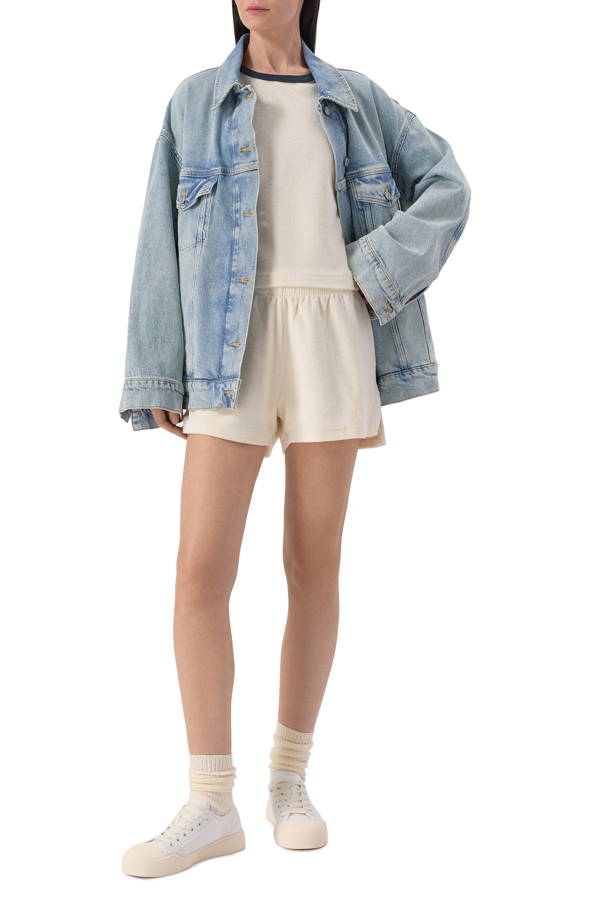 Хлопковые шорты A.P.C., арт. C0EWT-F10215, фото 2