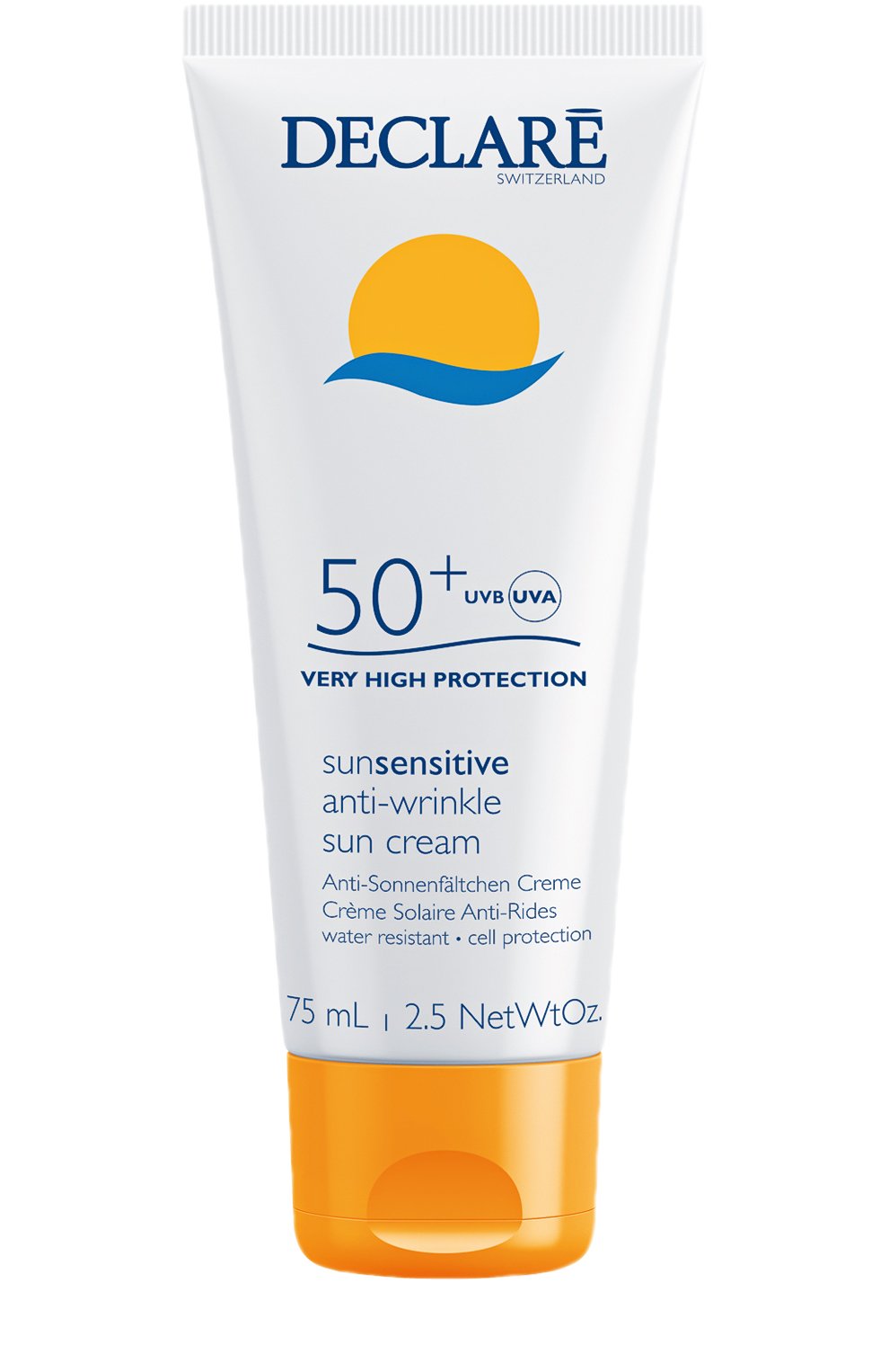 Солнцезащитный крем с омолаживающим действием anti-wrinkle sun cream spf 50+ (75ml) DECLARE, арт. 741, фото 1