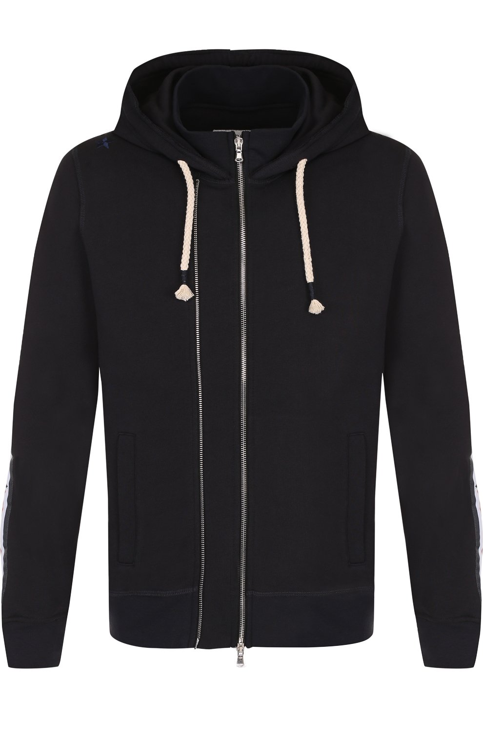 Хлопковая толстовка на молнии с капюшоном THE EDITOR, арт. E406973L23/5081, фото 1