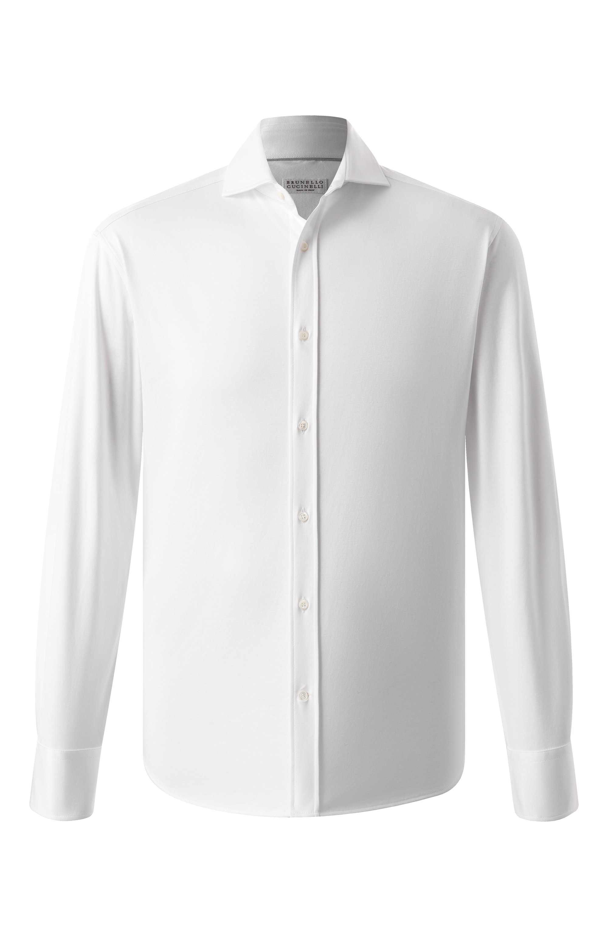 Хлопковая рубашка BRUNELLO CUCINELLI, арт. M0B136686, фото 1
