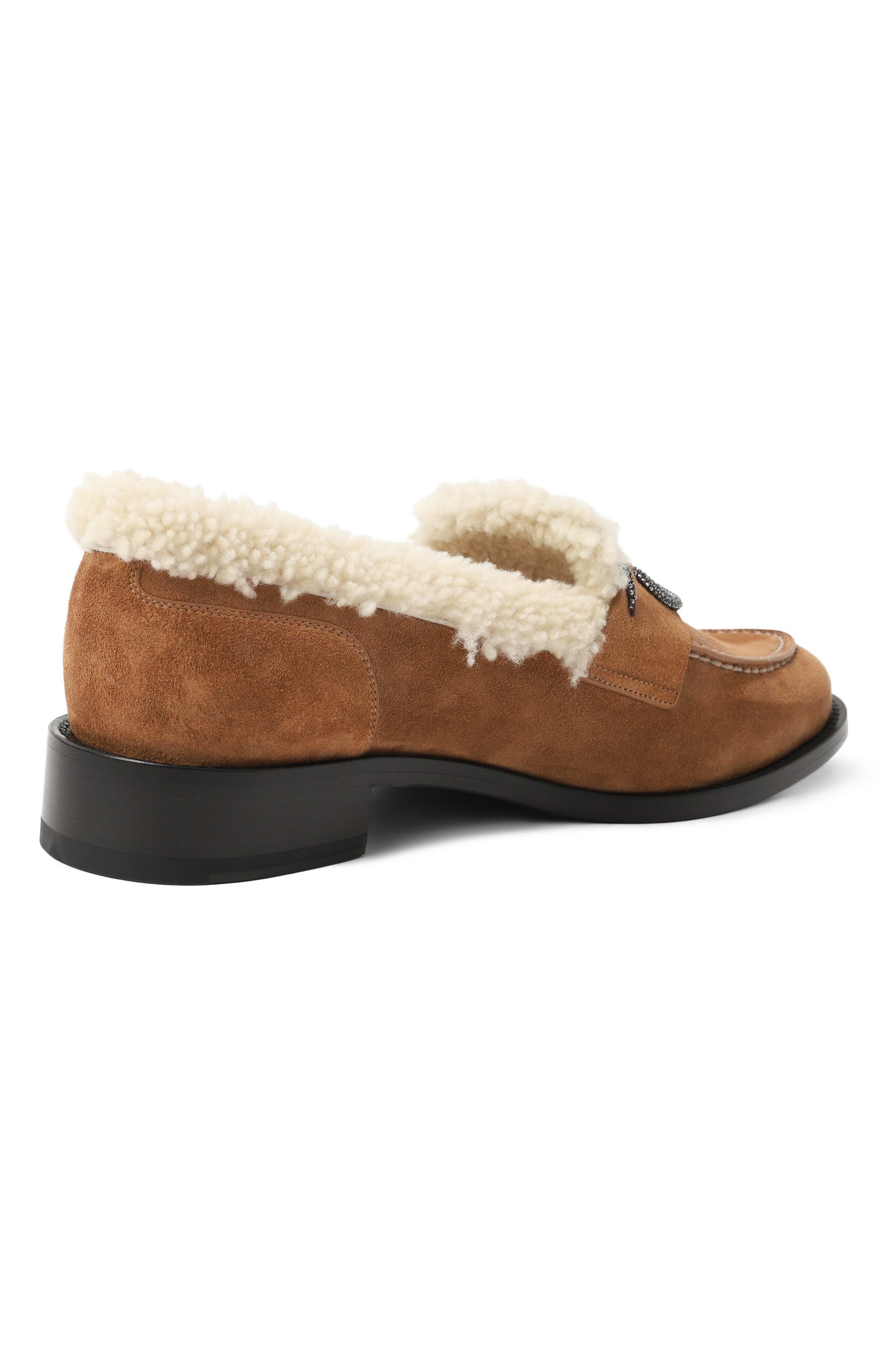 Замшевые лоферы morgana RENE CAOVILLA, арт. C12635-020/CR01, фото 5