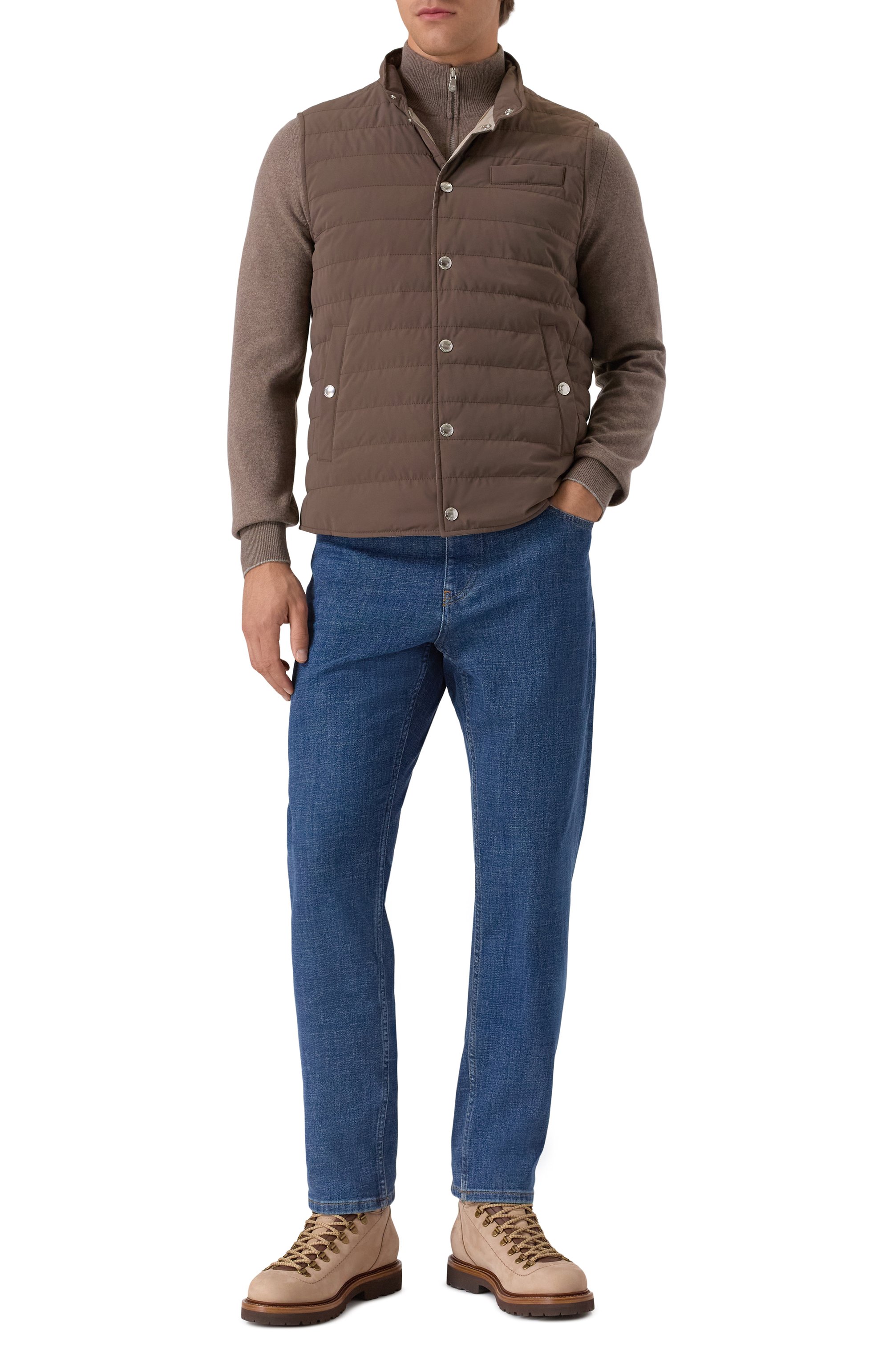 Хайкеры из нубука BRUNELLO CUCINELLI, арт. MZUDHNS890, фото 2