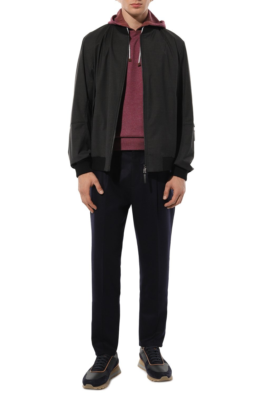 Худи из шерсти и кашемира BRUNELLO CUCINELLI, арт. M3623B2228, фото 2