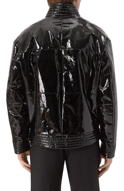 Кожаный пуховик с подкладкой из норки MVST, арт. FZECK-ES4380-1V, фото 4