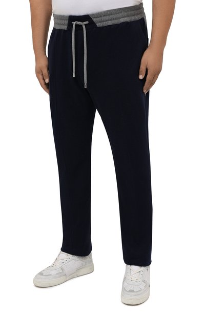 Брюки из хлопка и кашемира CORTIGIANI, арт. 214601/0000/60-70, фото 3